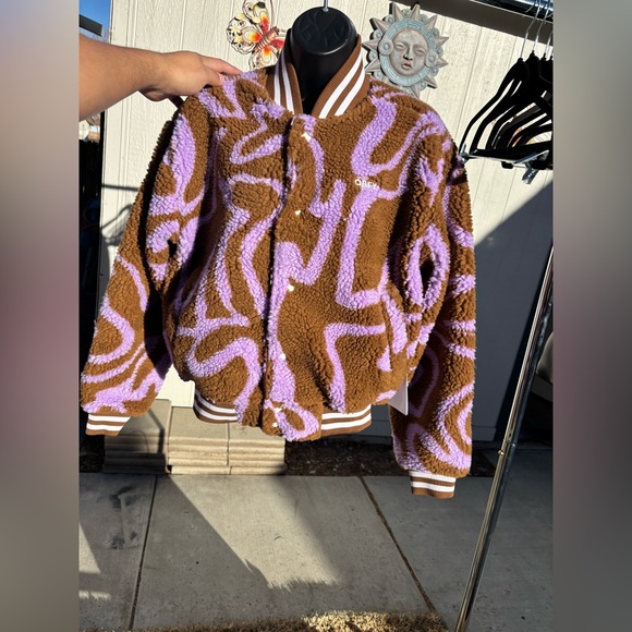 Obey Mazy Varsity Jacket - Picture 4 of 11